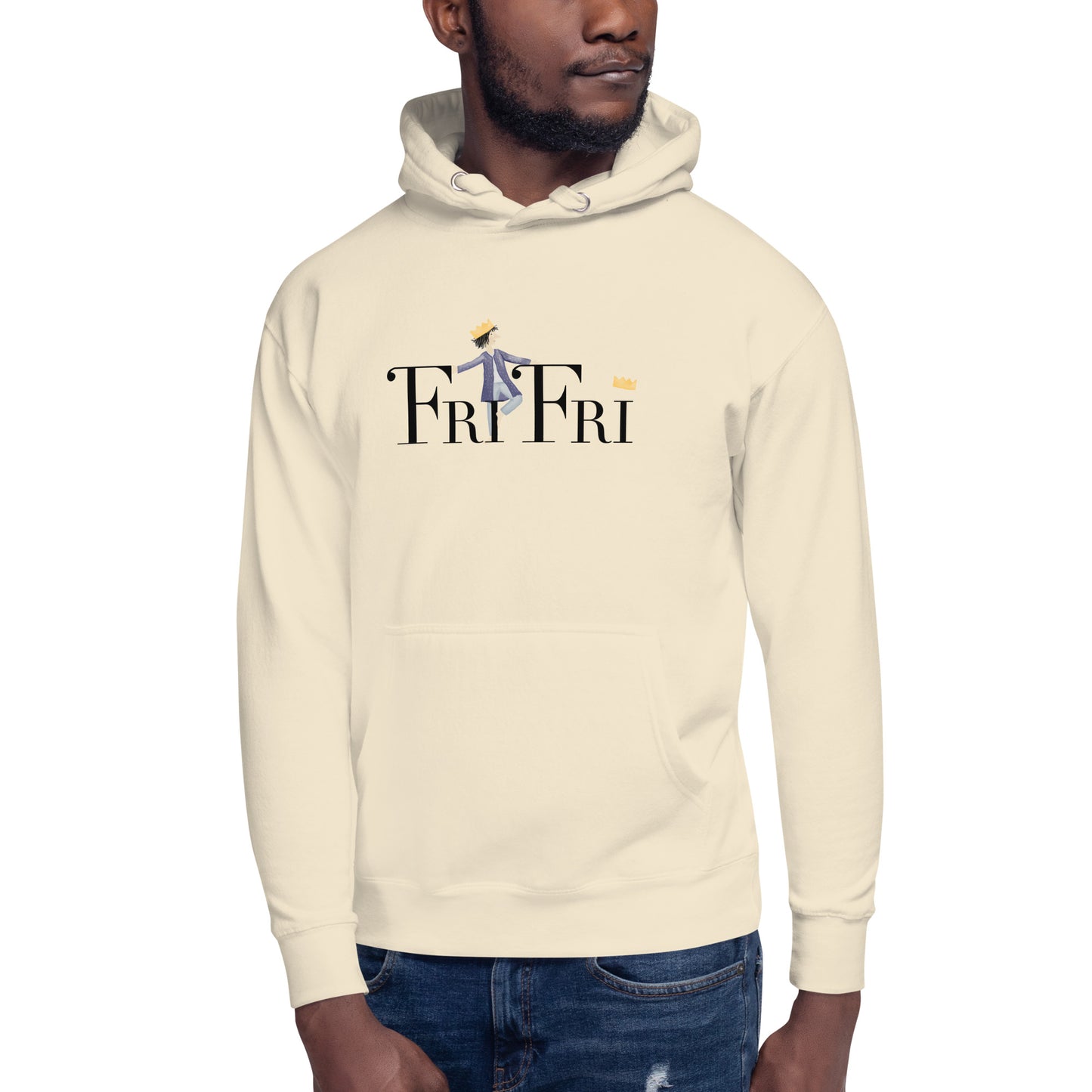 Unisex-Kapuzenpullover "FriFri - kleiner König"