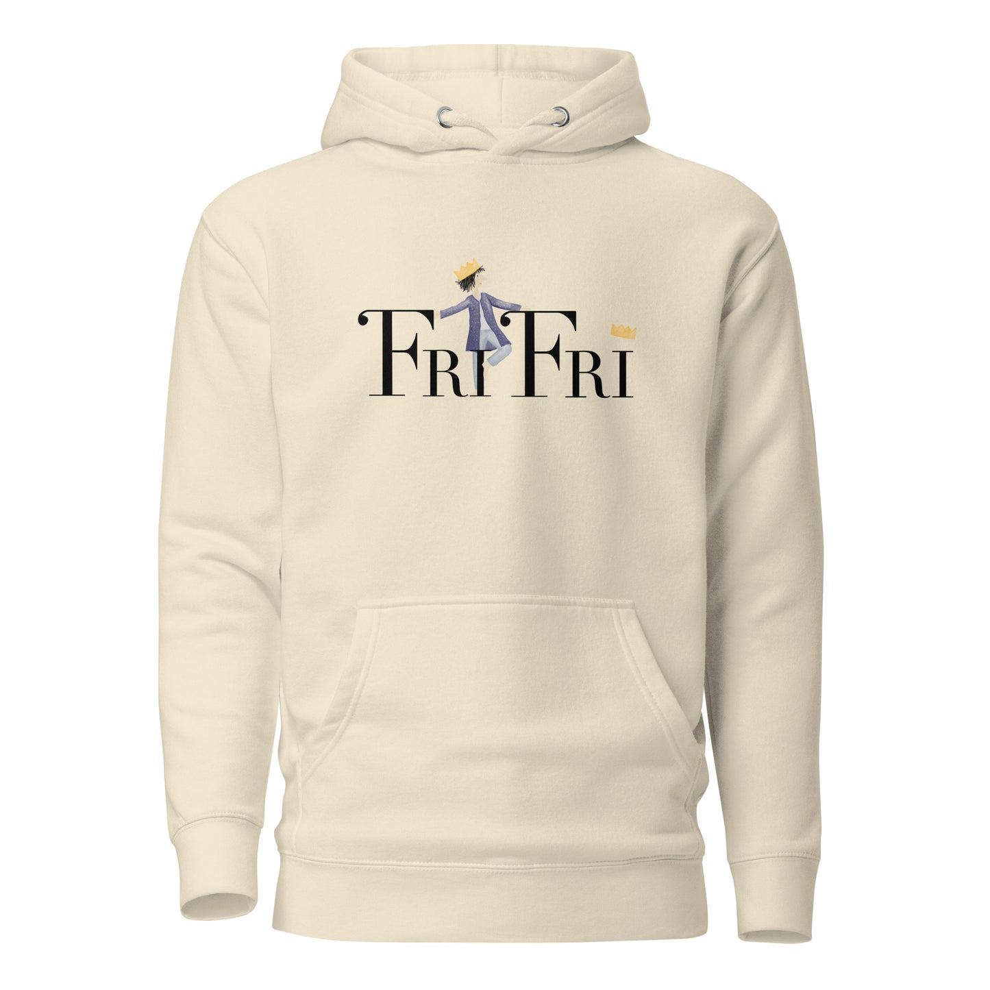 Unisex-Kapuzenpullover "FriFri - kleiner König"
