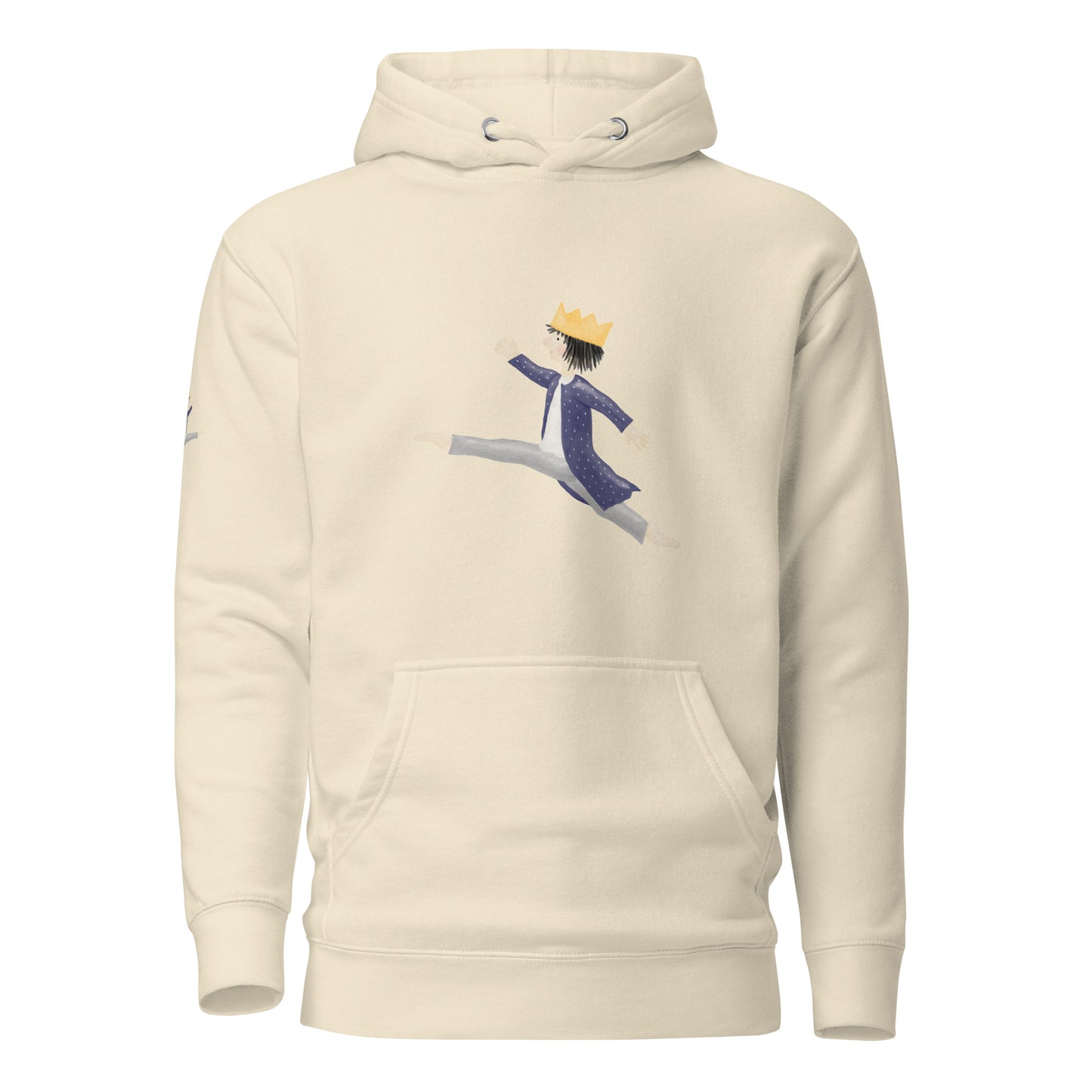 Unisex-Kapuzenpullover "Königssprung"