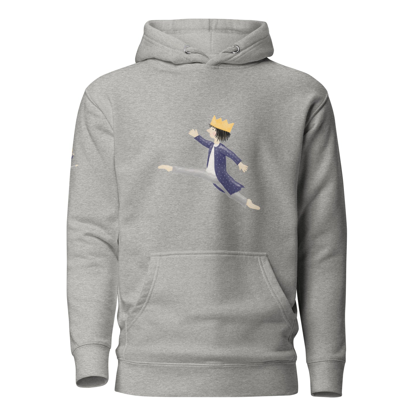 Unisex-Kapuzenpullover "Königssprung"