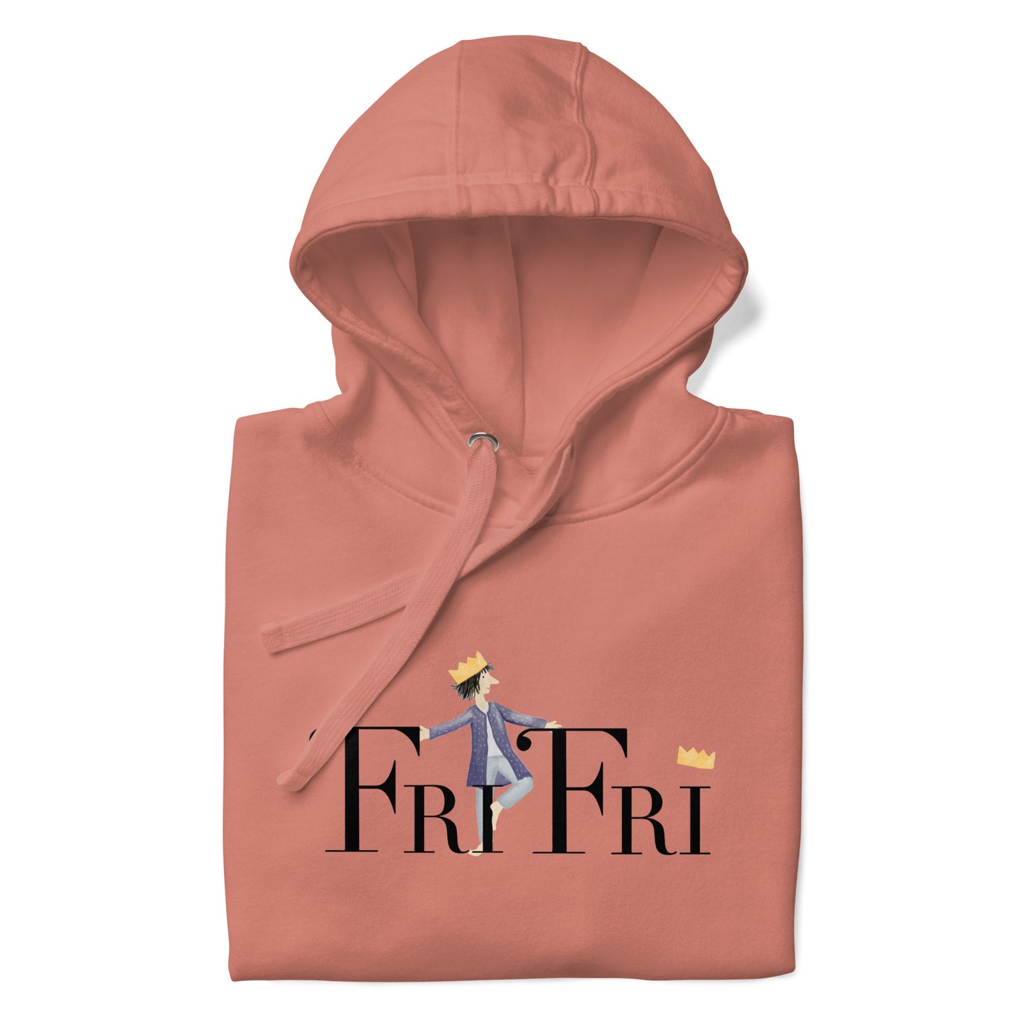 Unisex-Kapuzenpullover "FriFri - kleiner König"
