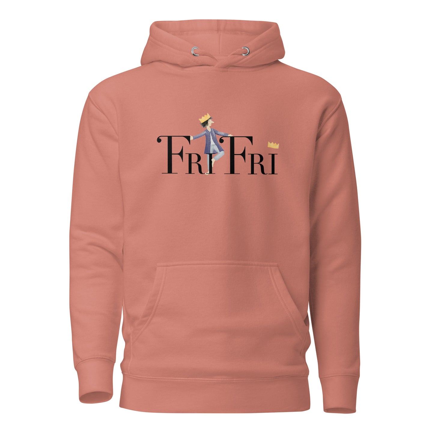 Unisex-Kapuzenpullover "FriFri - kleiner König"