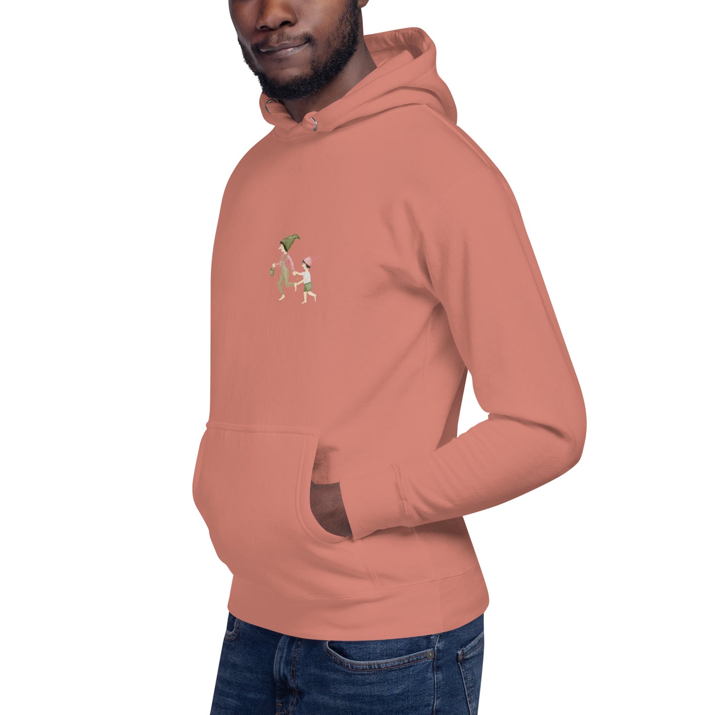 Kapuzenpullover "PAPA" im Zwergendesign