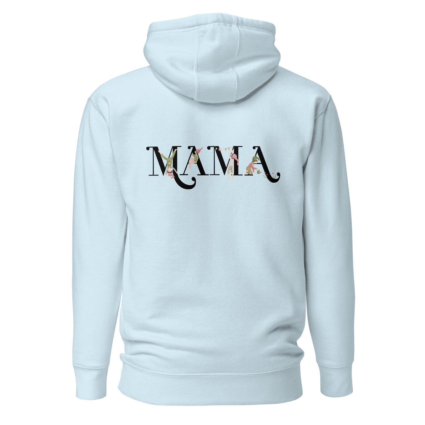 Kapuzenpullover "MAMA" im Zwergendesign