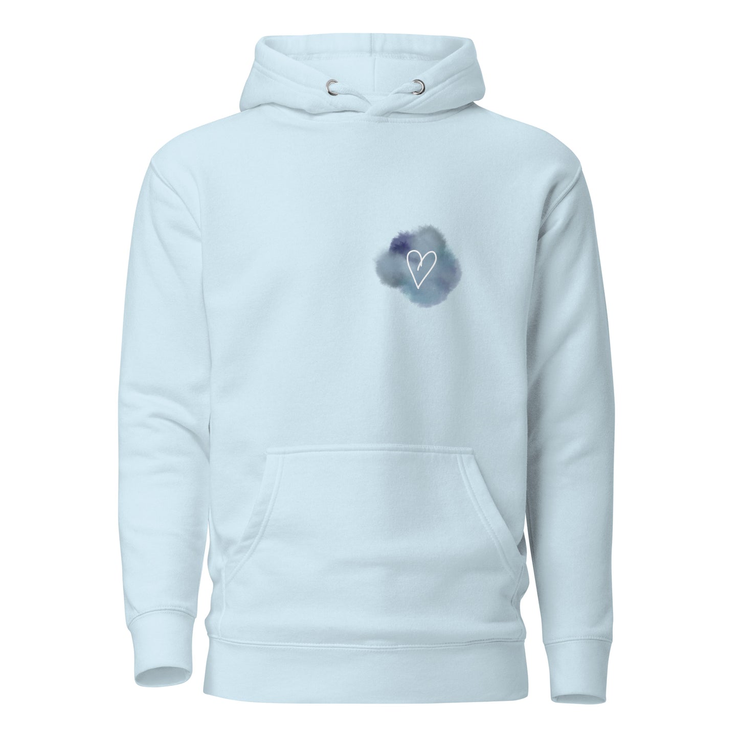 Kapuzenpullover "MAMA" im Aquarelldesign