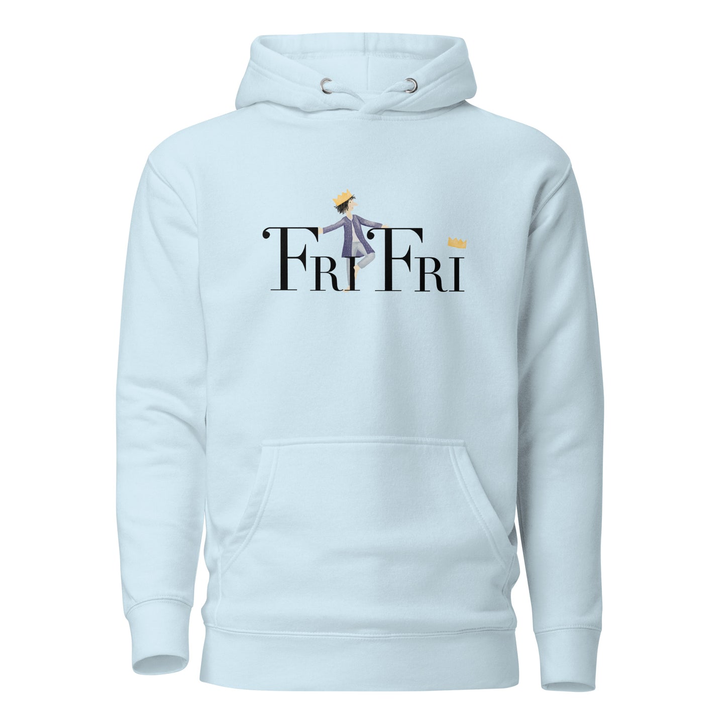 Unisex-Kapuzenpullover "FriFri - kleiner König"