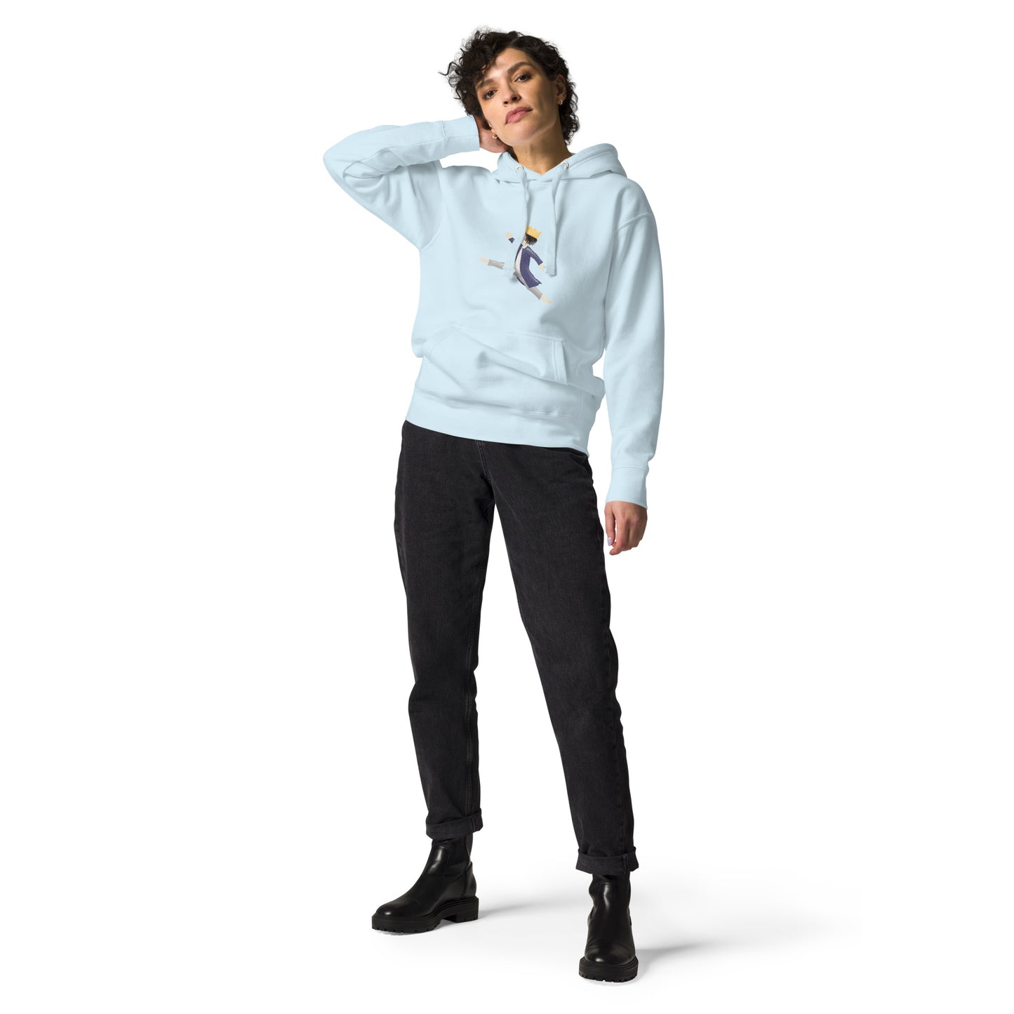 Unisex-Kapuzenpullover "Königssprung"