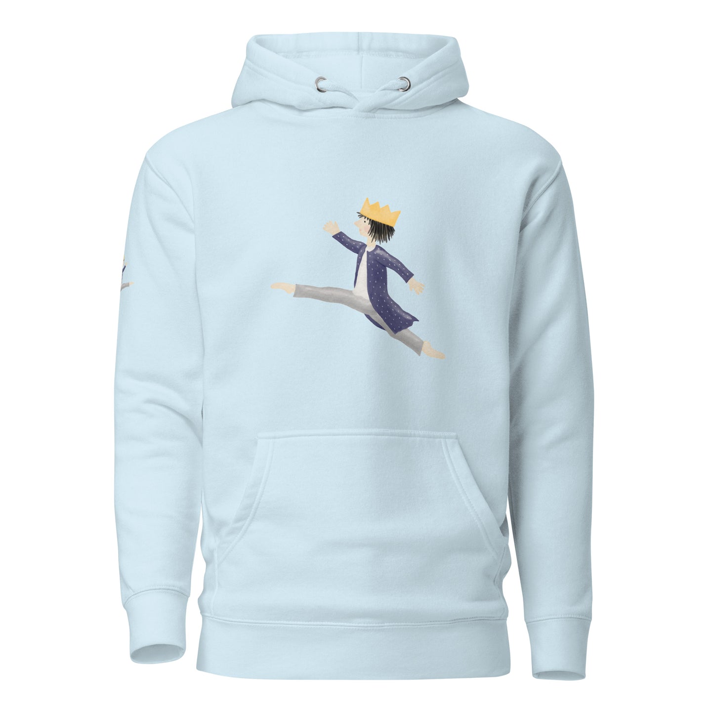Unisex-Kapuzenpullover "Königssprung"