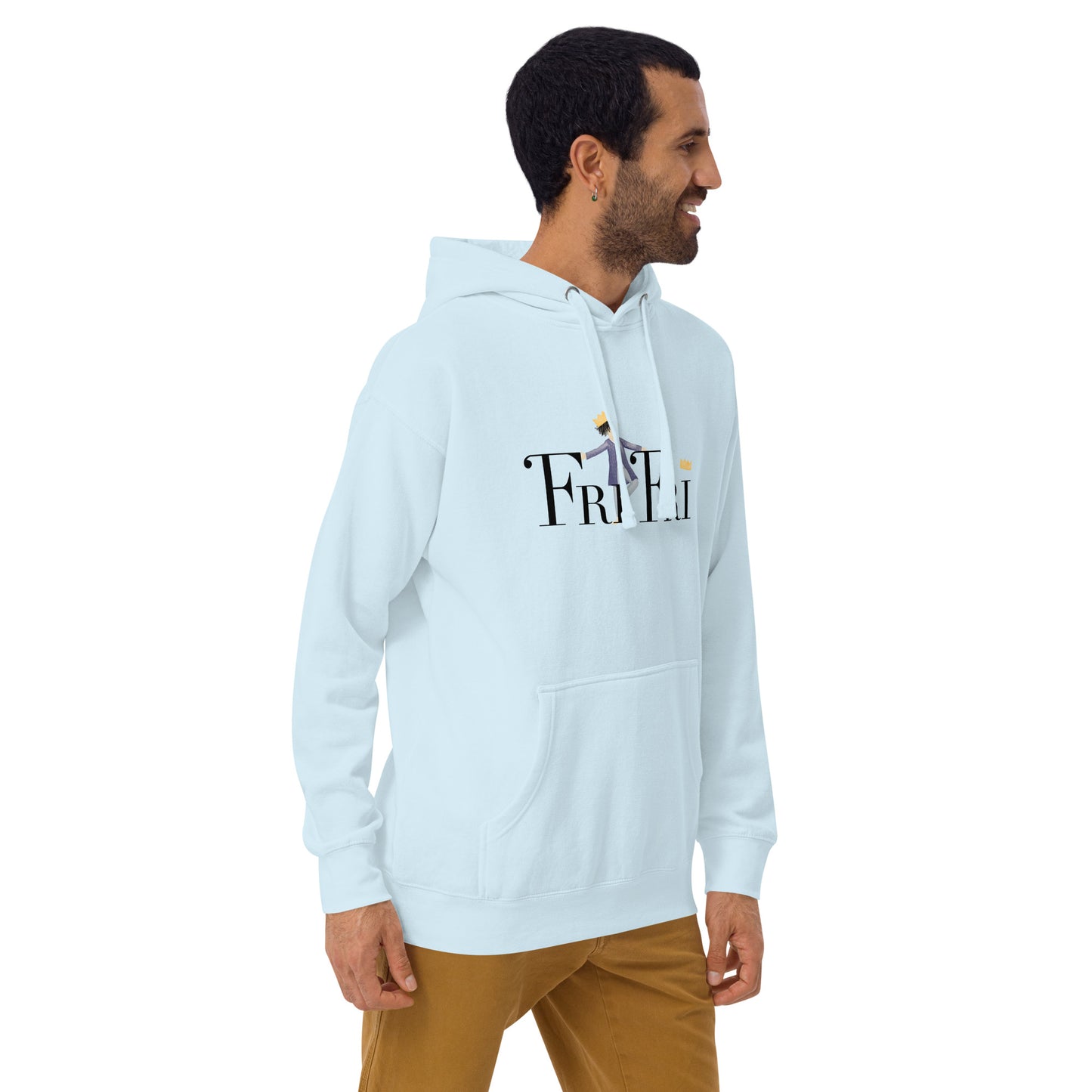 Unisex-Kapuzenpullover "FriFri - kleiner König"