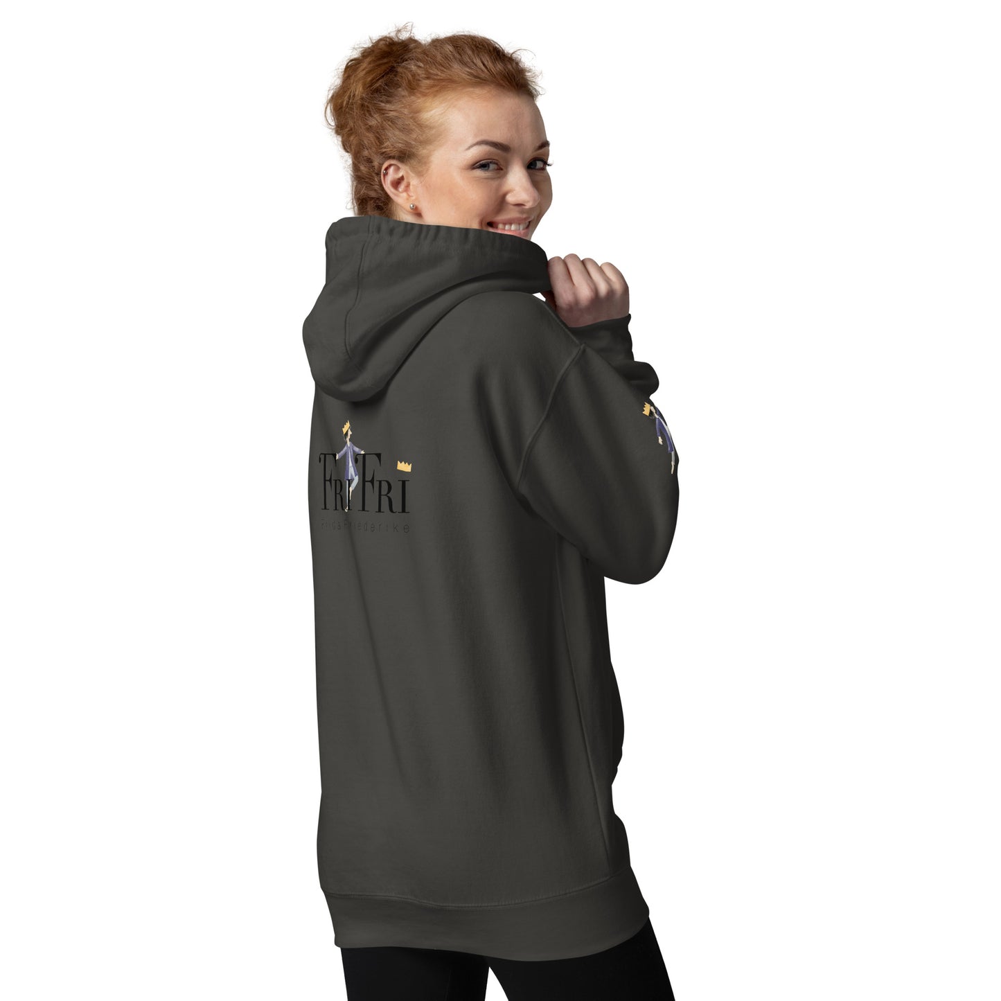Unisex-Kapuzenpullover "Königssprung"