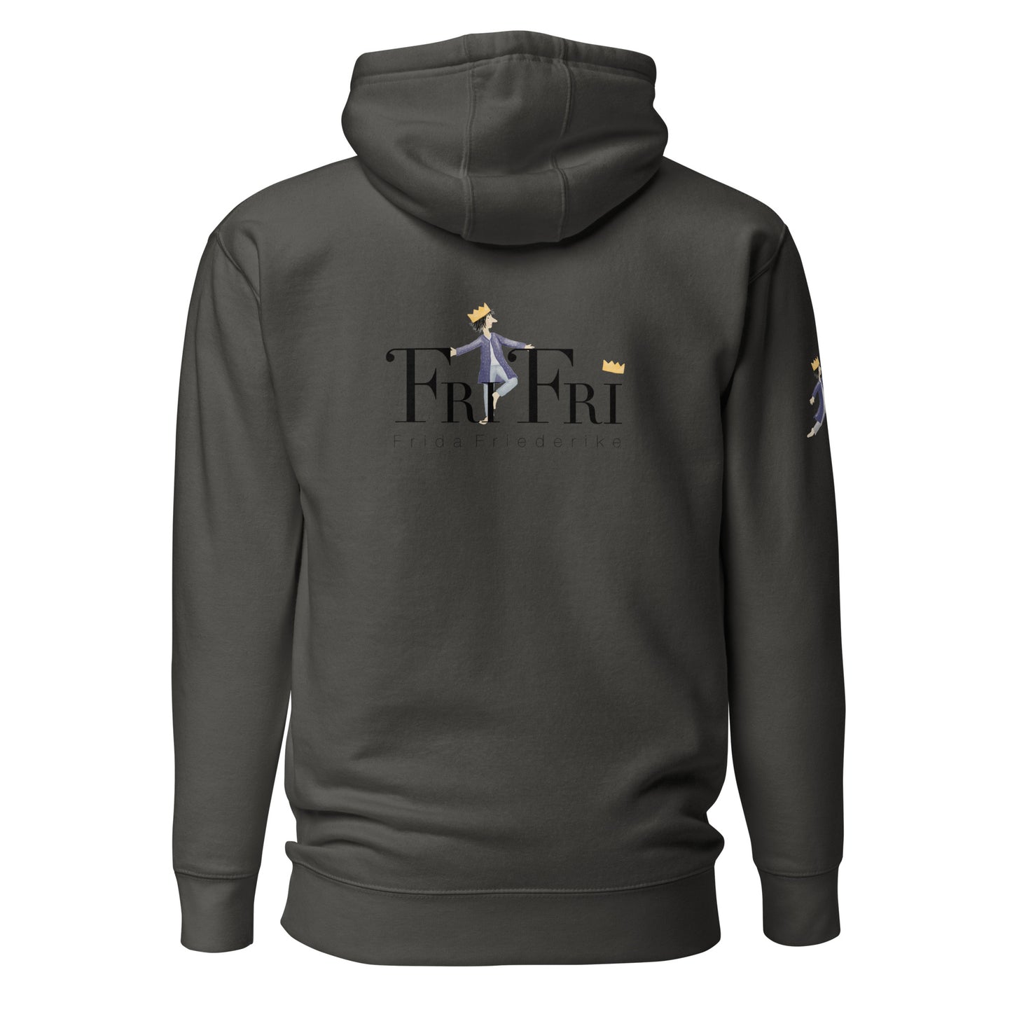 Unisex-Kapuzenpullover "Königssprung"