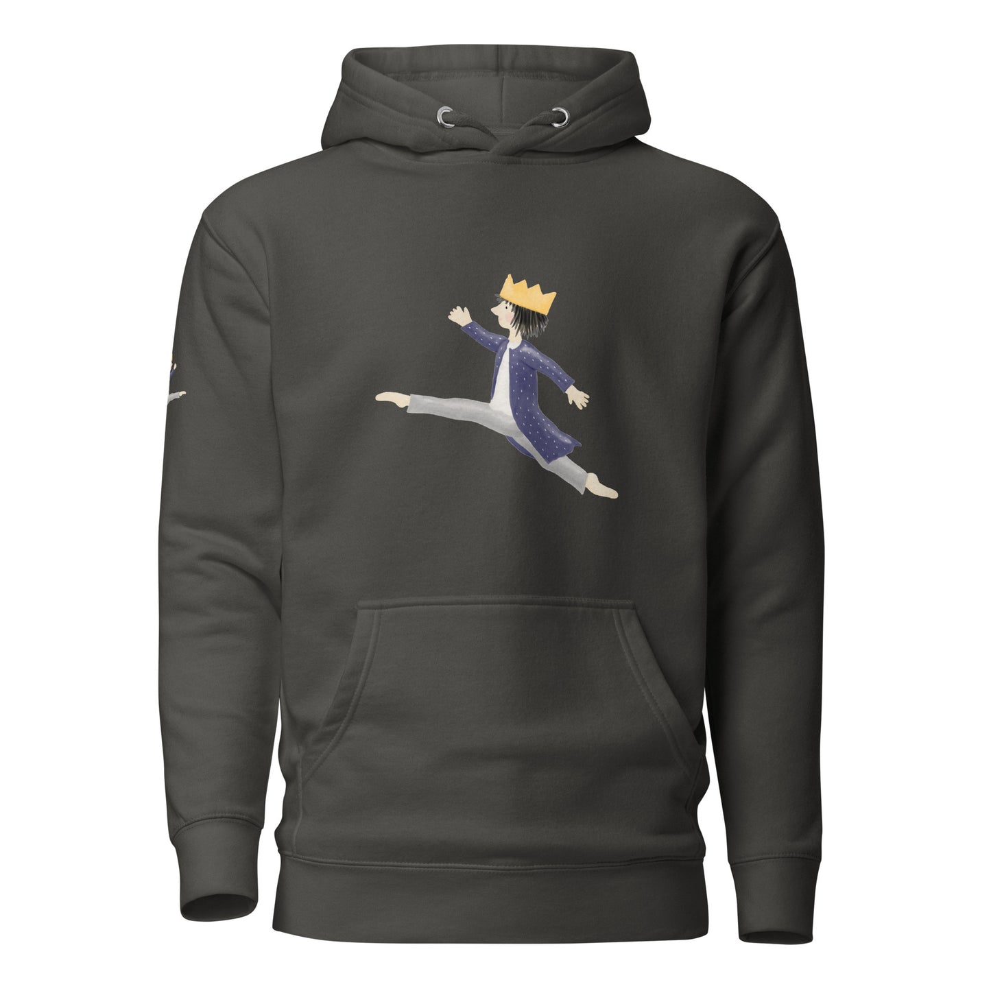 Unisex-Kapuzenpullover "Königssprung"