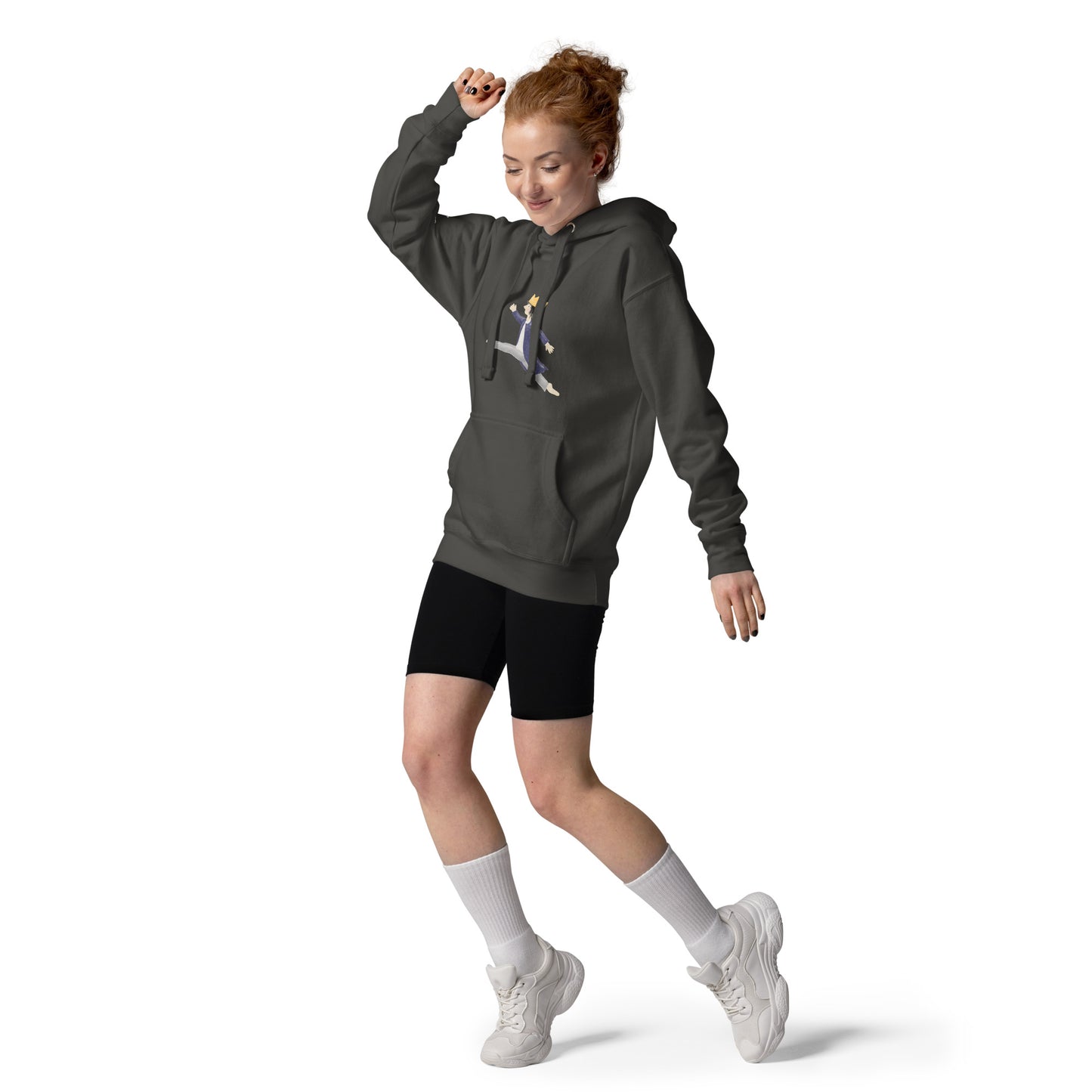 Unisex-Kapuzenpullover "Königssprung"