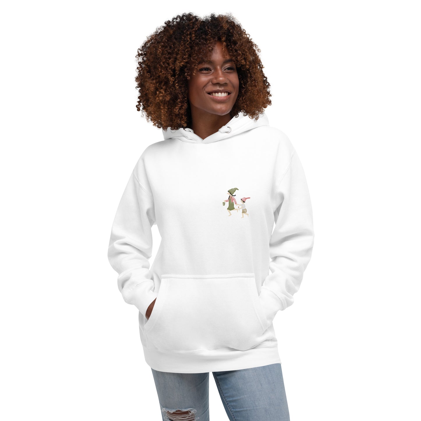 Kapuzenpullover "MAMA" im Zwergendesign