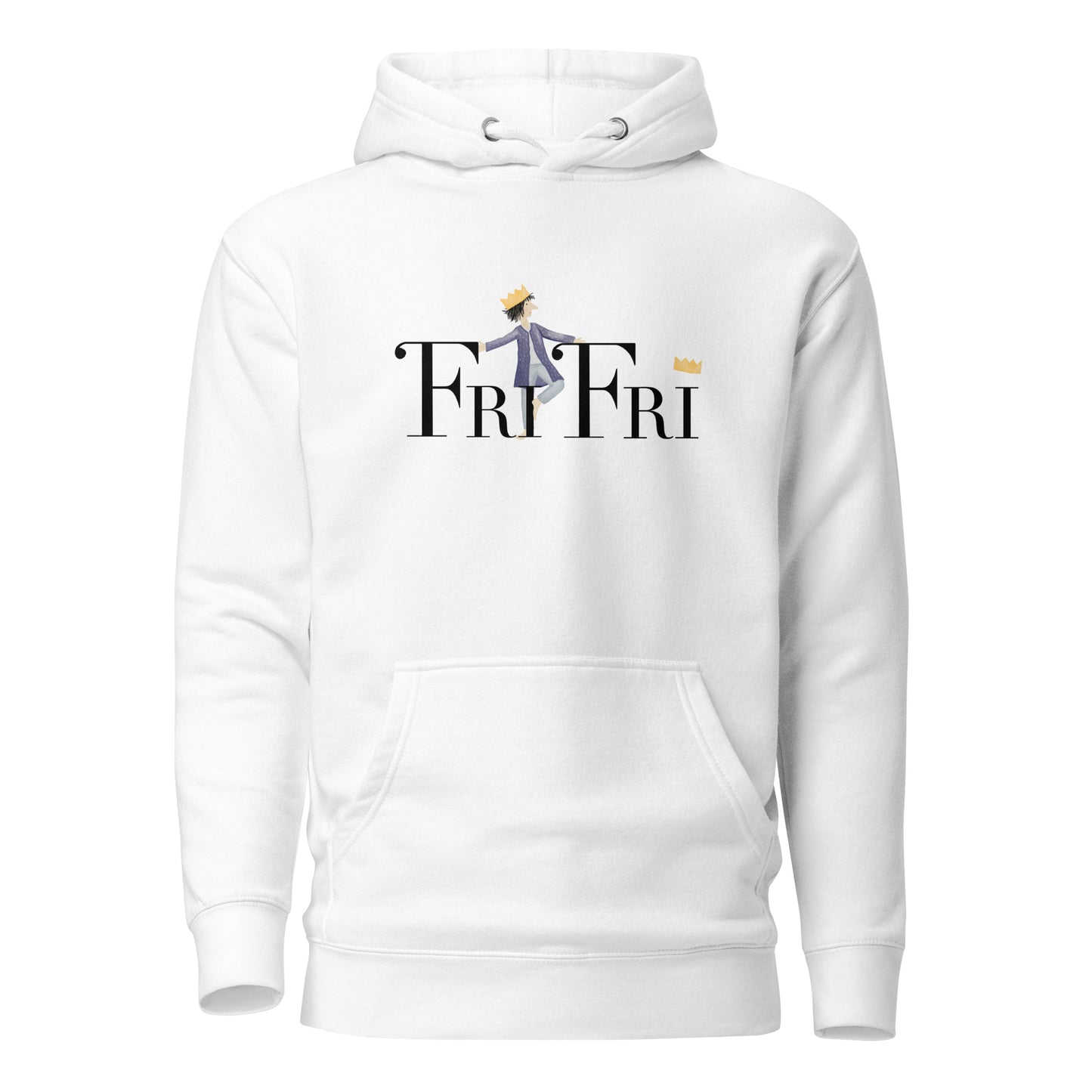 Unisex-Kapuzenpullover "FriFri - kleiner König"