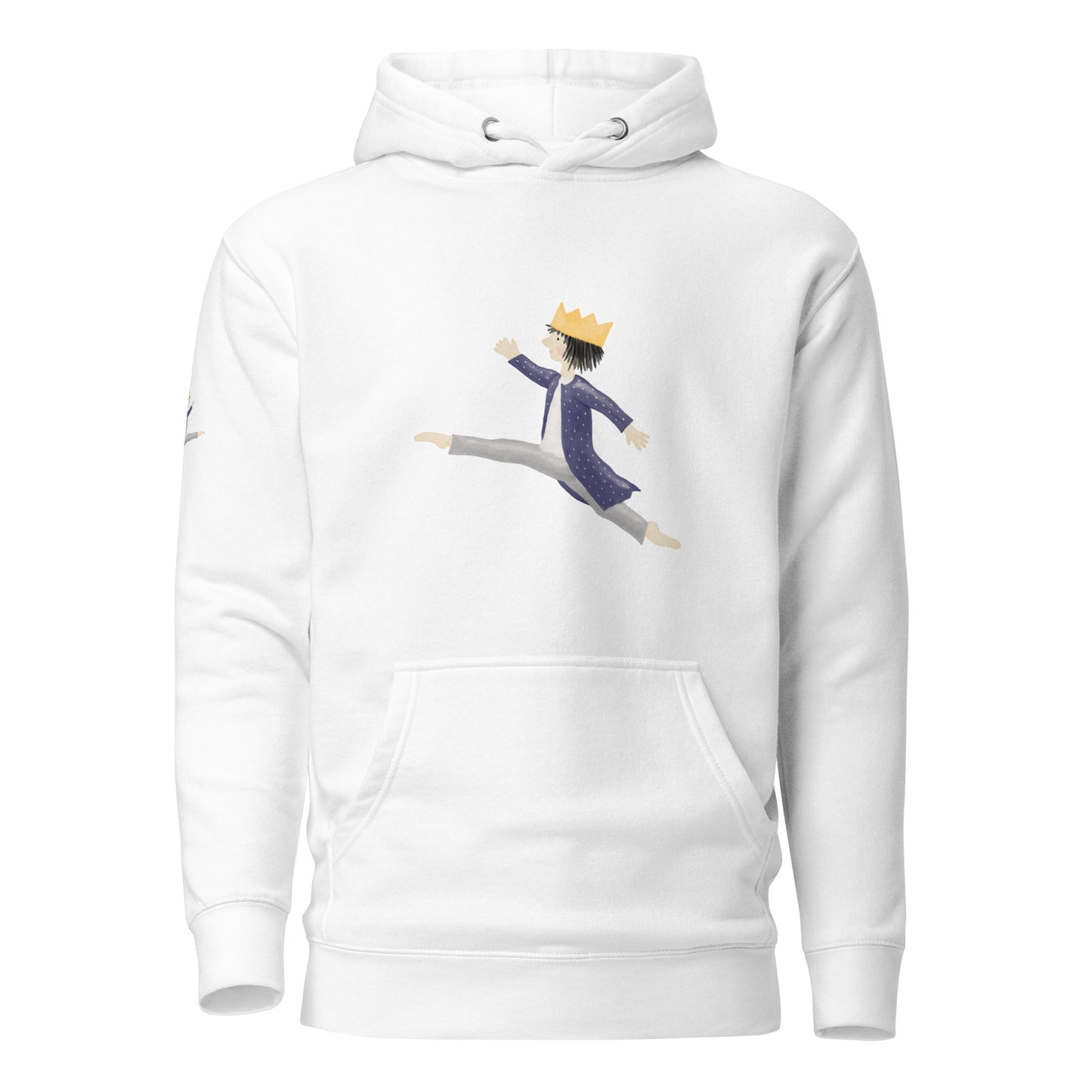 Unisex-Kapuzenpullover "Königssprung"