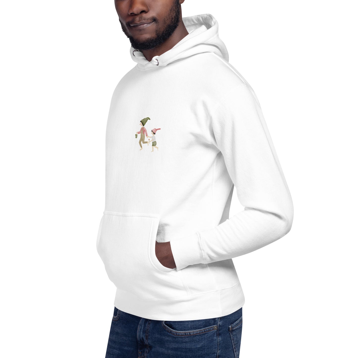 Kapuzenpullover "PAPA" im Zwergendesign