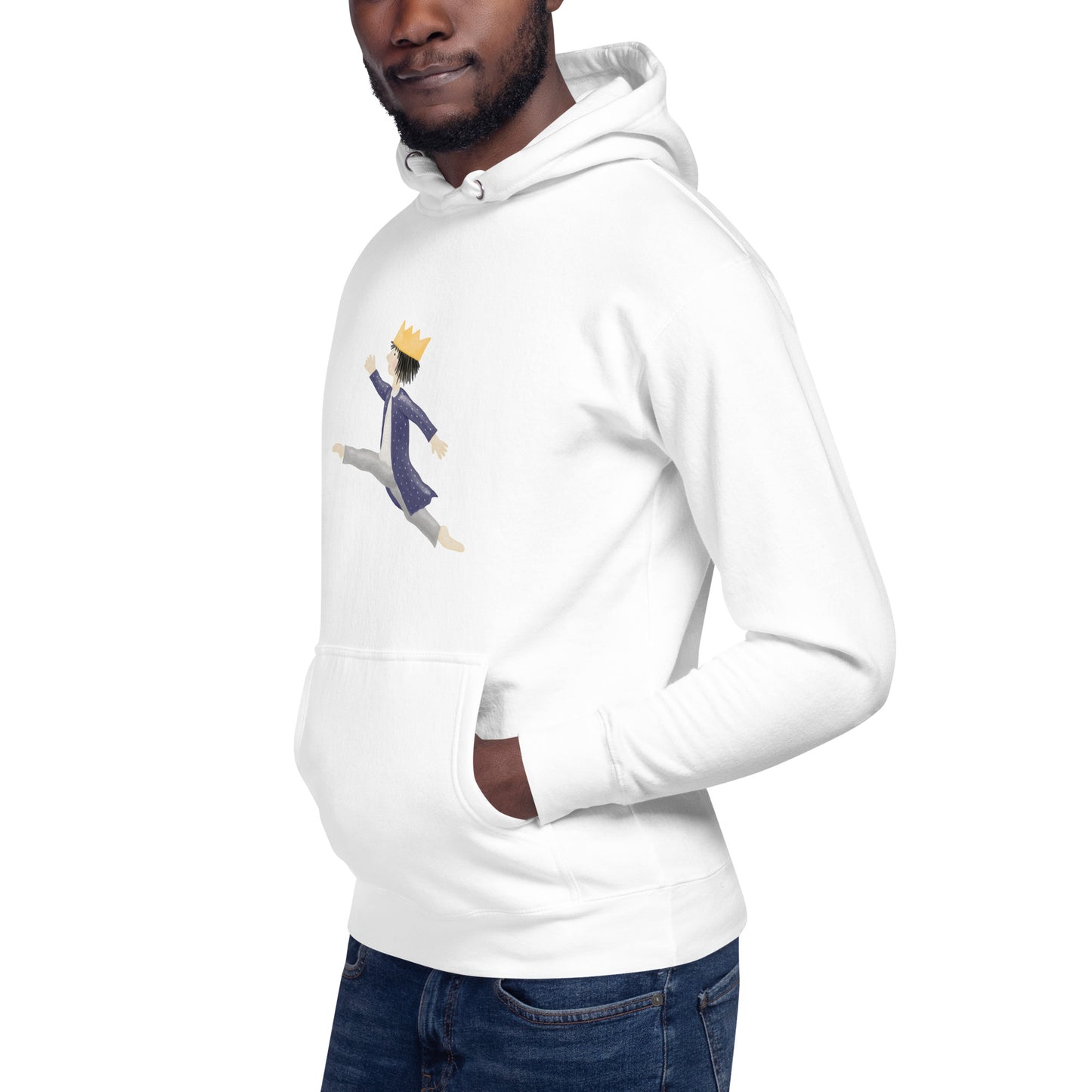 Unisex-Kapuzenpullover "Königssprung"