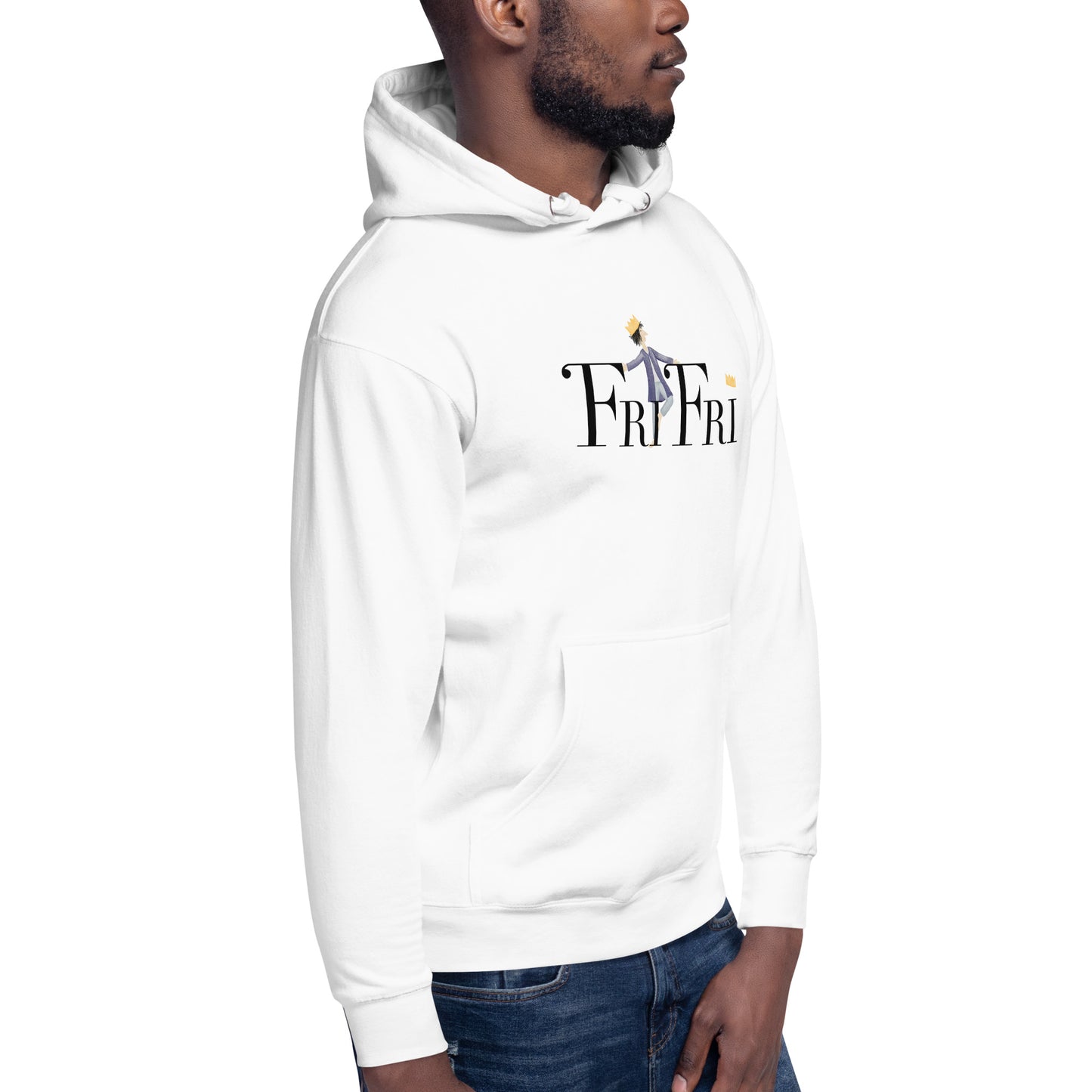 Unisex-Kapuzenpullover "FriFri - kleiner König"