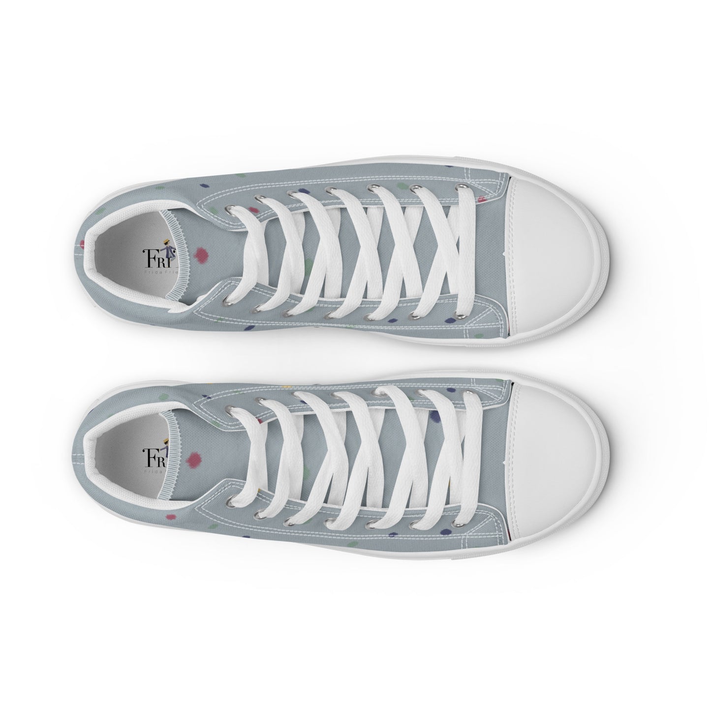 Canvas Schuhe für Damen "Punktedesign mit Zwergenillustration"