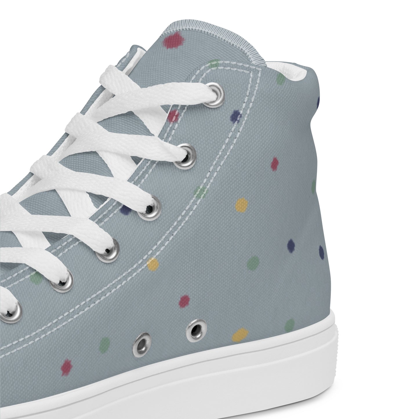 Canvas Schuhe für Damen "Punktedesign mit Zwergenillustration"