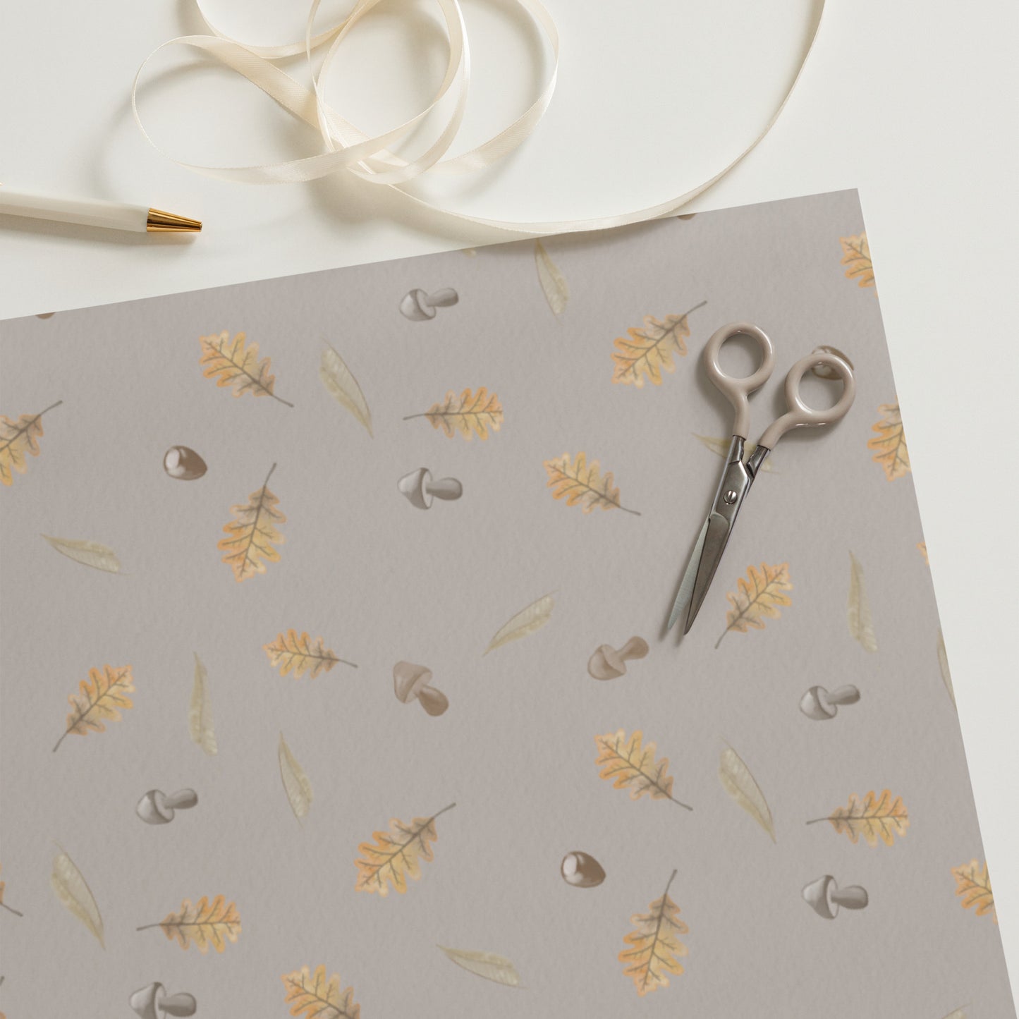 Geschenkpapier 3 Bögen "Herbstzauber"