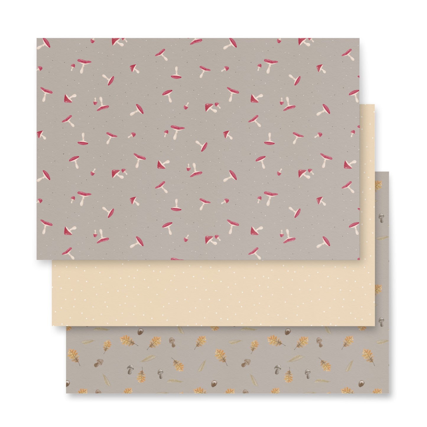 Geschenkpapier 3 Bögen "Herbstzauber"