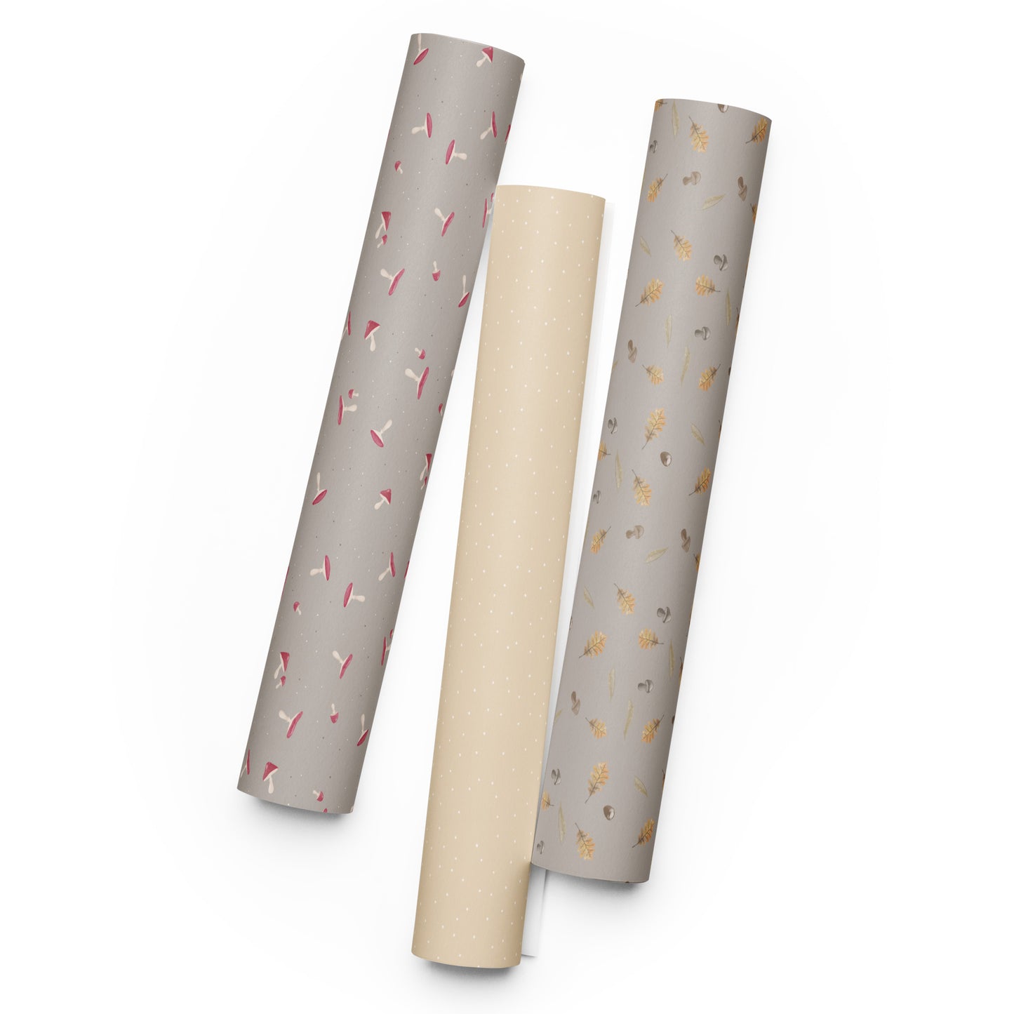 Geschenkpapier 3 Bögen "Herbstzauber"