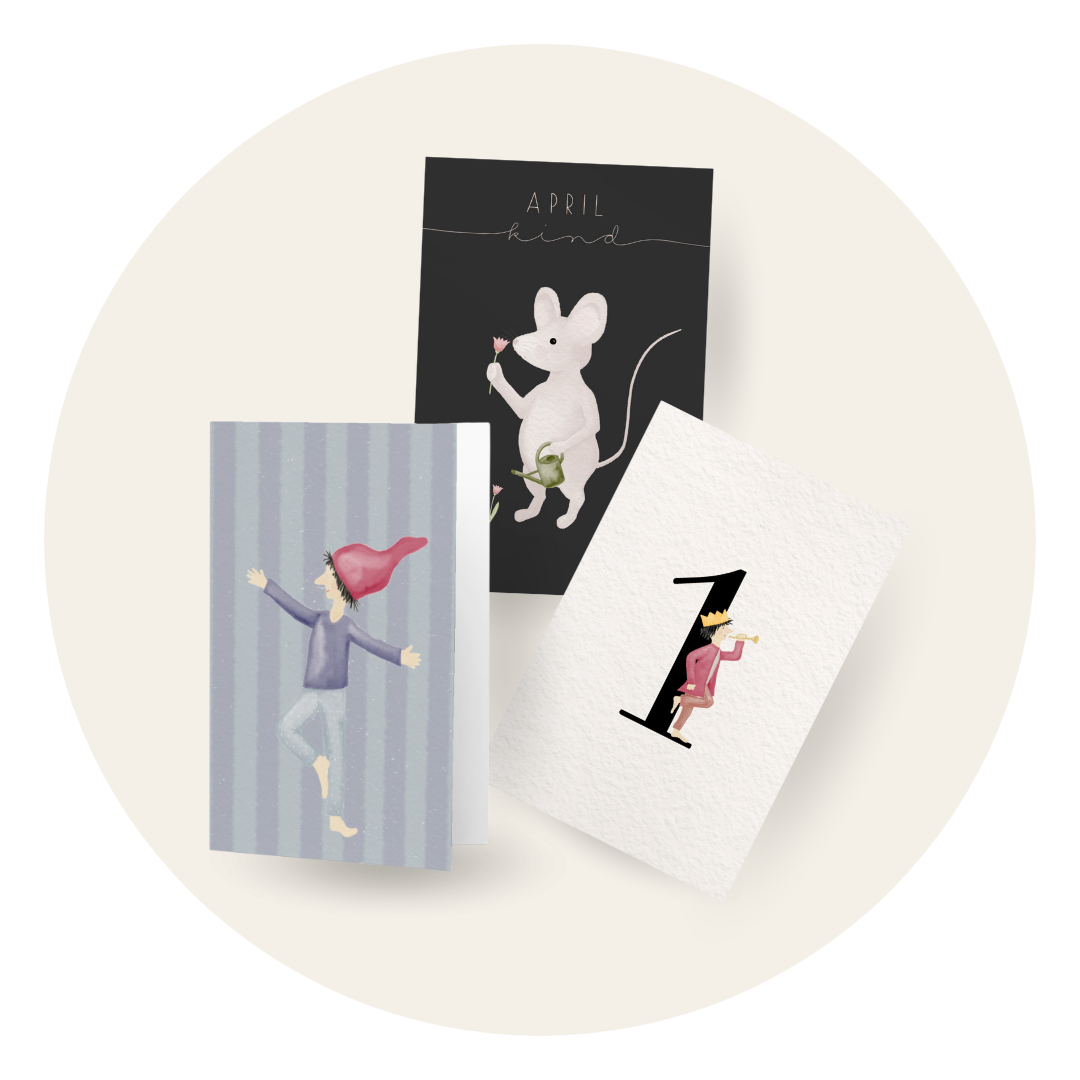 Post- und Grußkarten