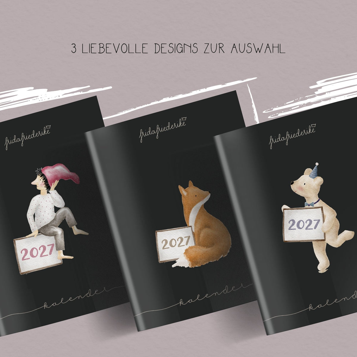 Taschenkalender 2027 „Tiere“ – Wochenplaner & Terminplaner