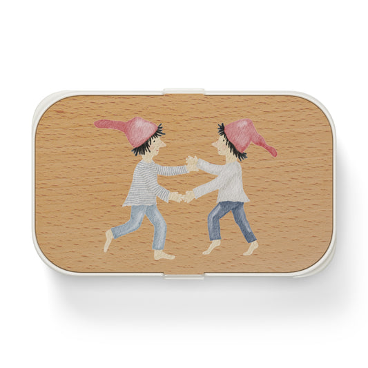 Brotdose/Lunch Box "Tanzende Zwerge"