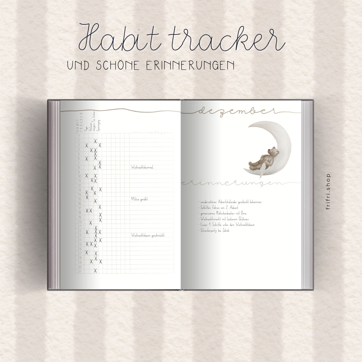 Taschenkalender 2027 „Bären“ – Wochenplaner & Terminplaner