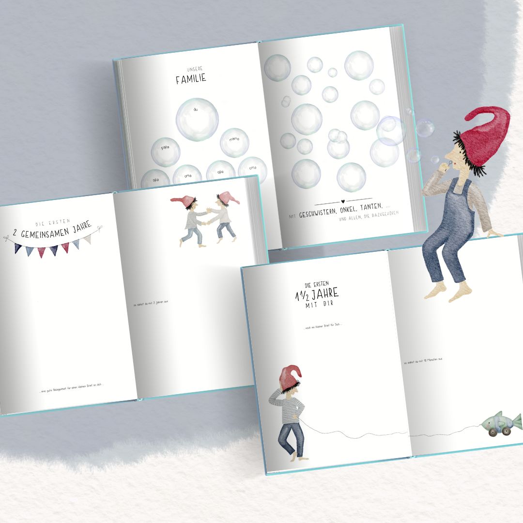 Babyjournal "Zwerge"