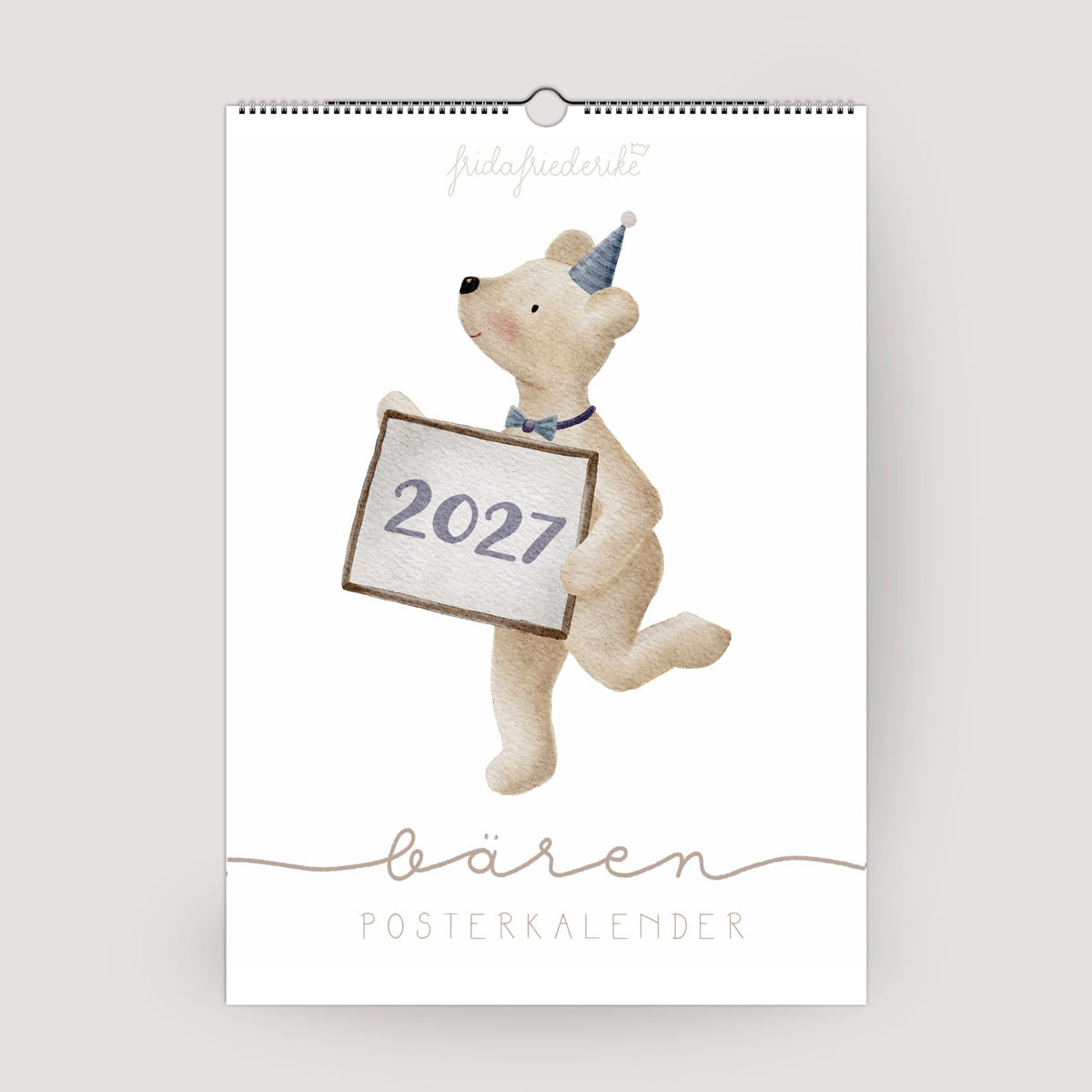 Posterkalender 2027 „Bären“ – A3/A4