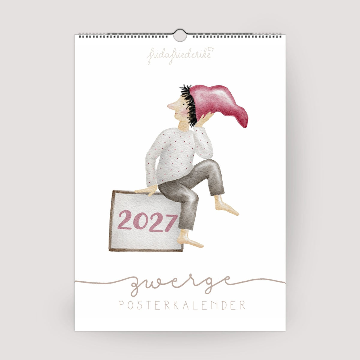 Posterkalender 2027 „Zwerge“ – A3/A4