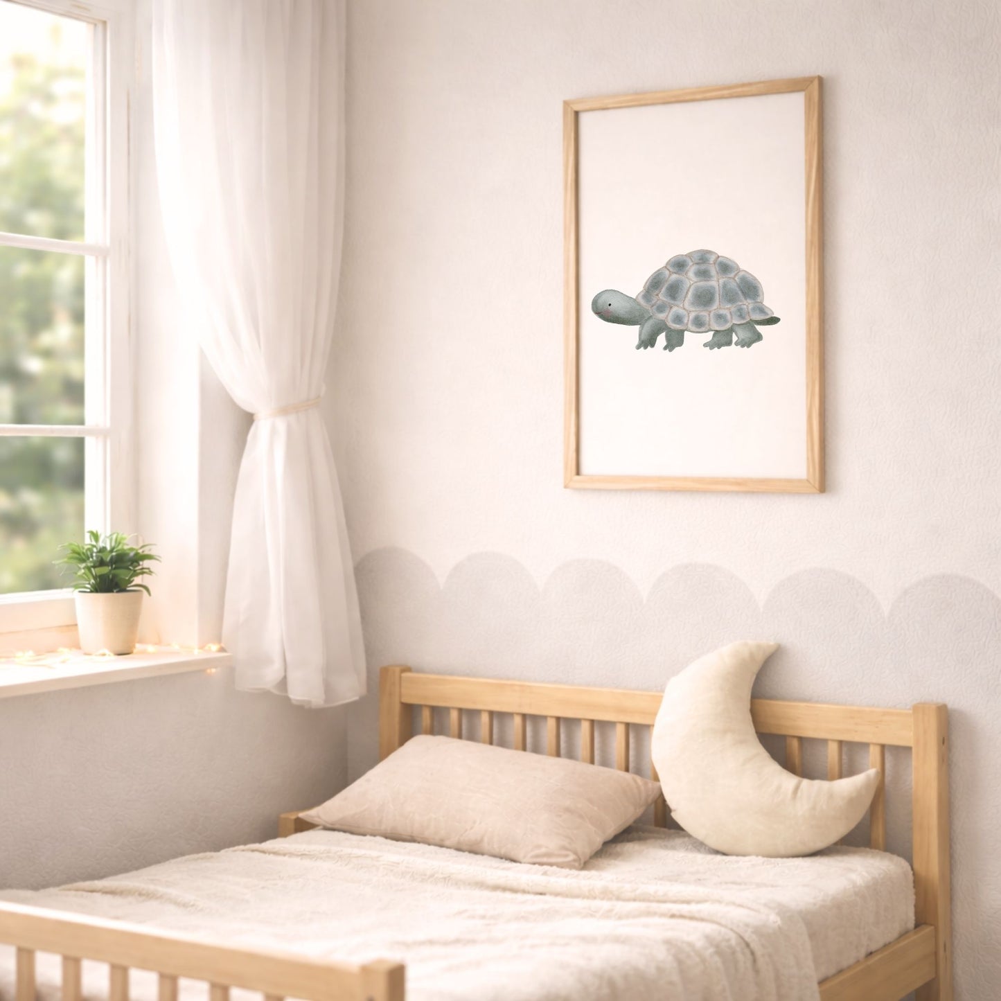 Poster "die ruhige Schildkröte" - Leise Stärken
