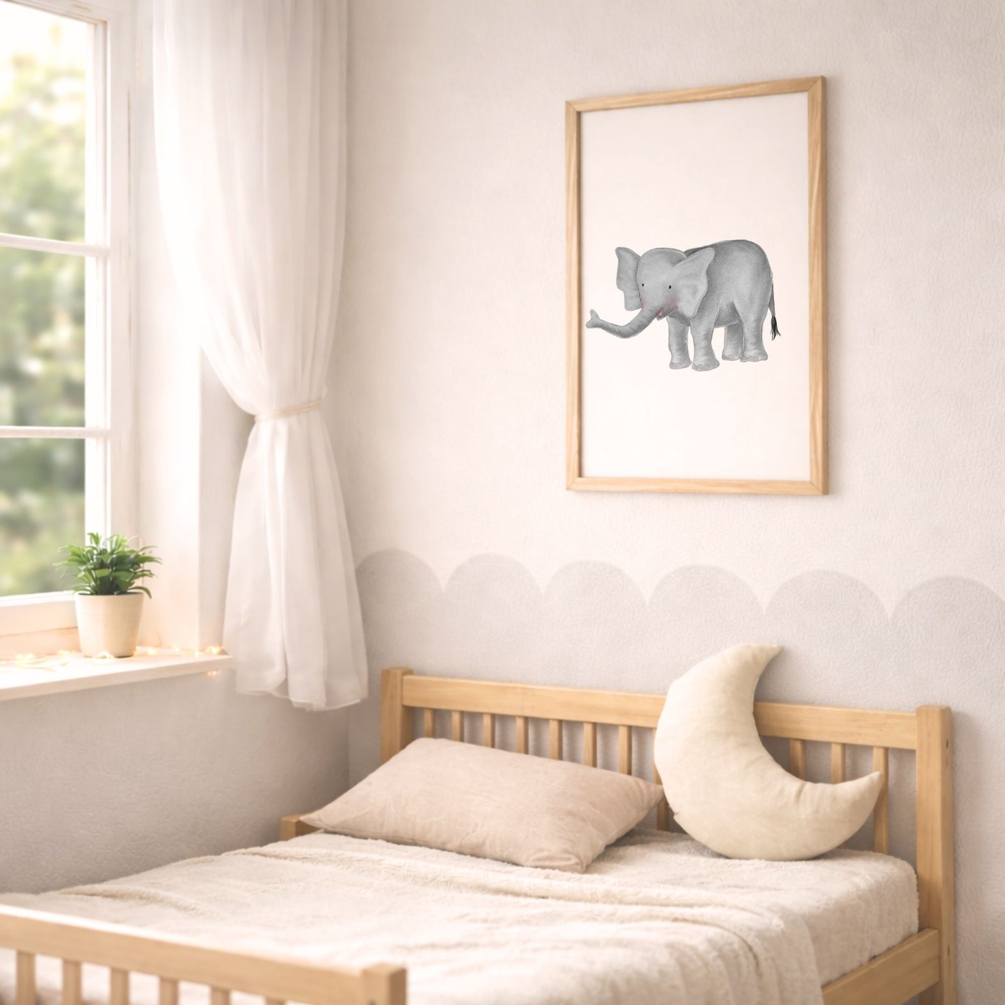 Poster "der treue Elefant" - Leise Stärken