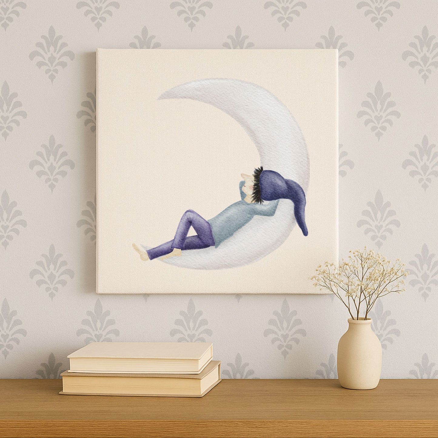 Leinwand "Mondzwerg"