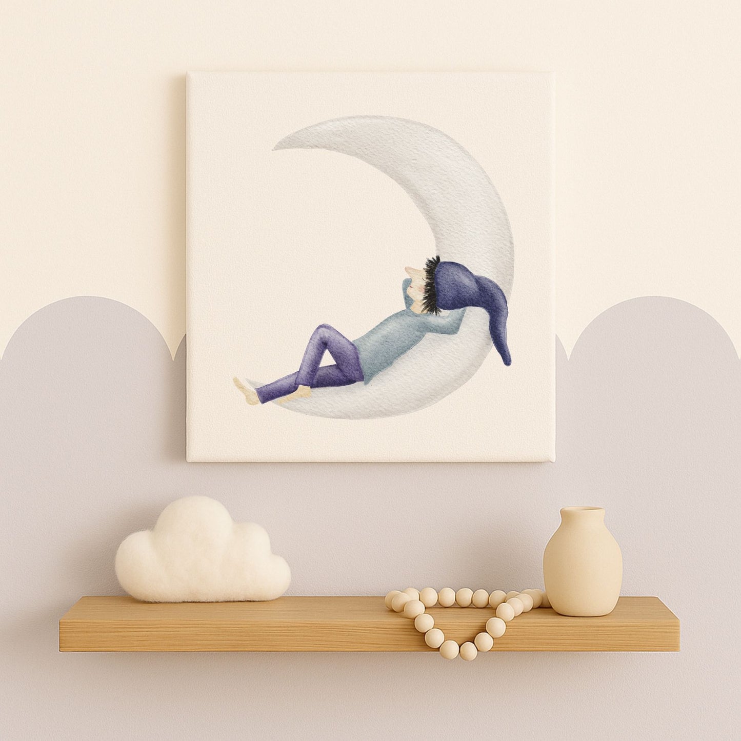 Leinwand "Mondzwerg"