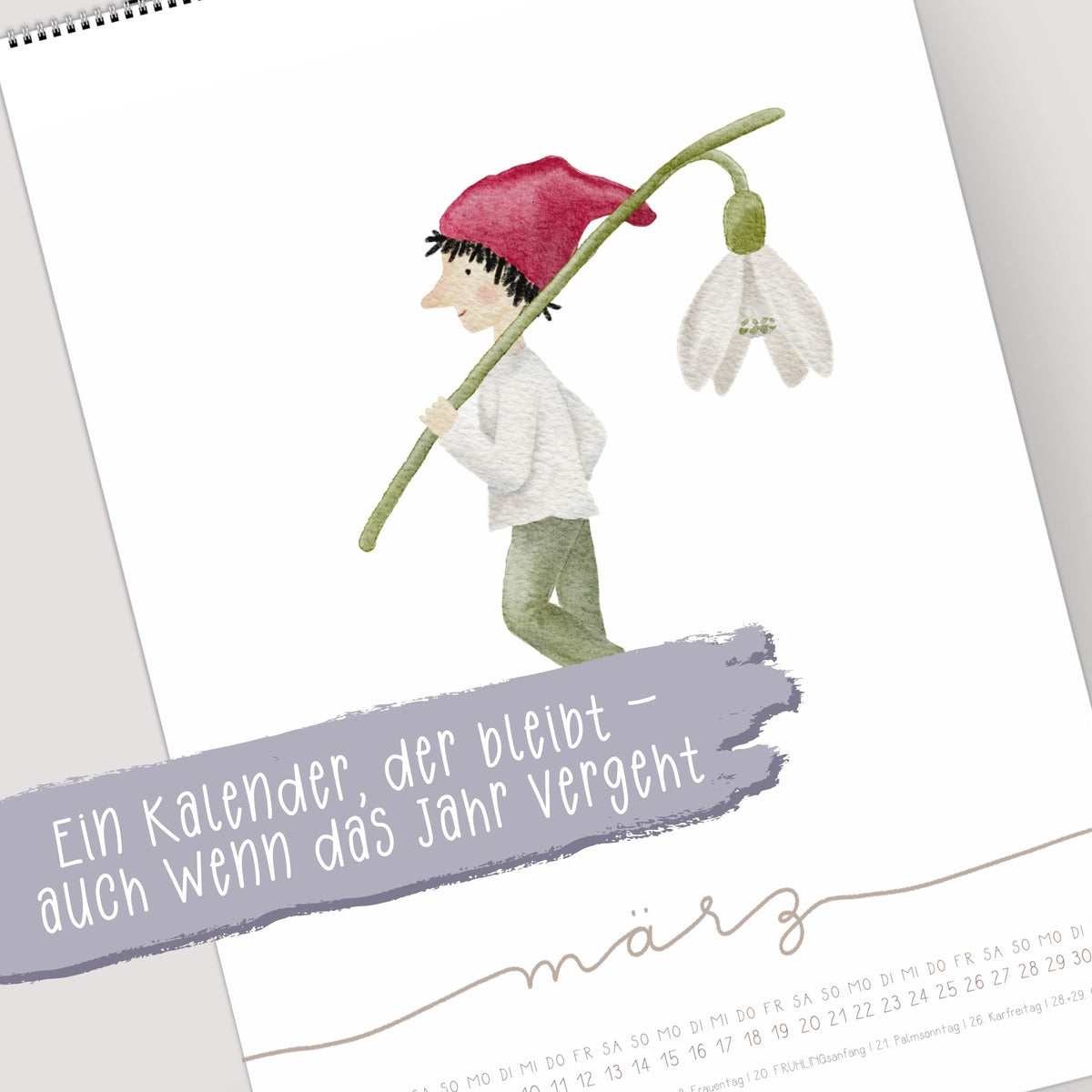 Posterkalender 2027 „Zwerge“ – A3/A4