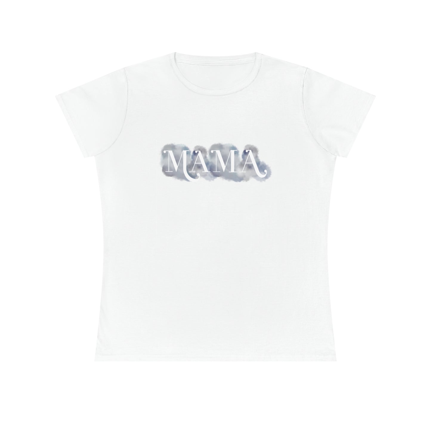 Damen T-Shirt "MAMA" im Aquarelldesign