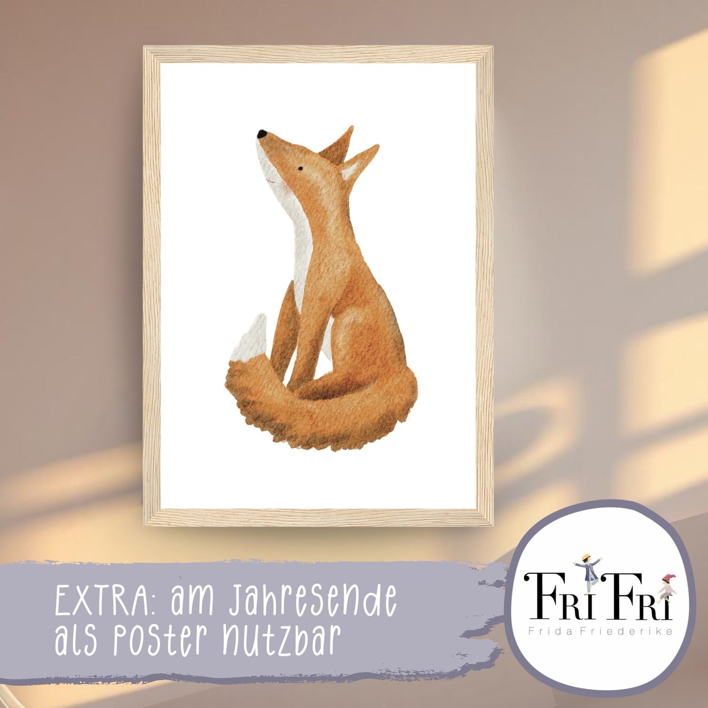Posterkalender 2026 "Tiere"