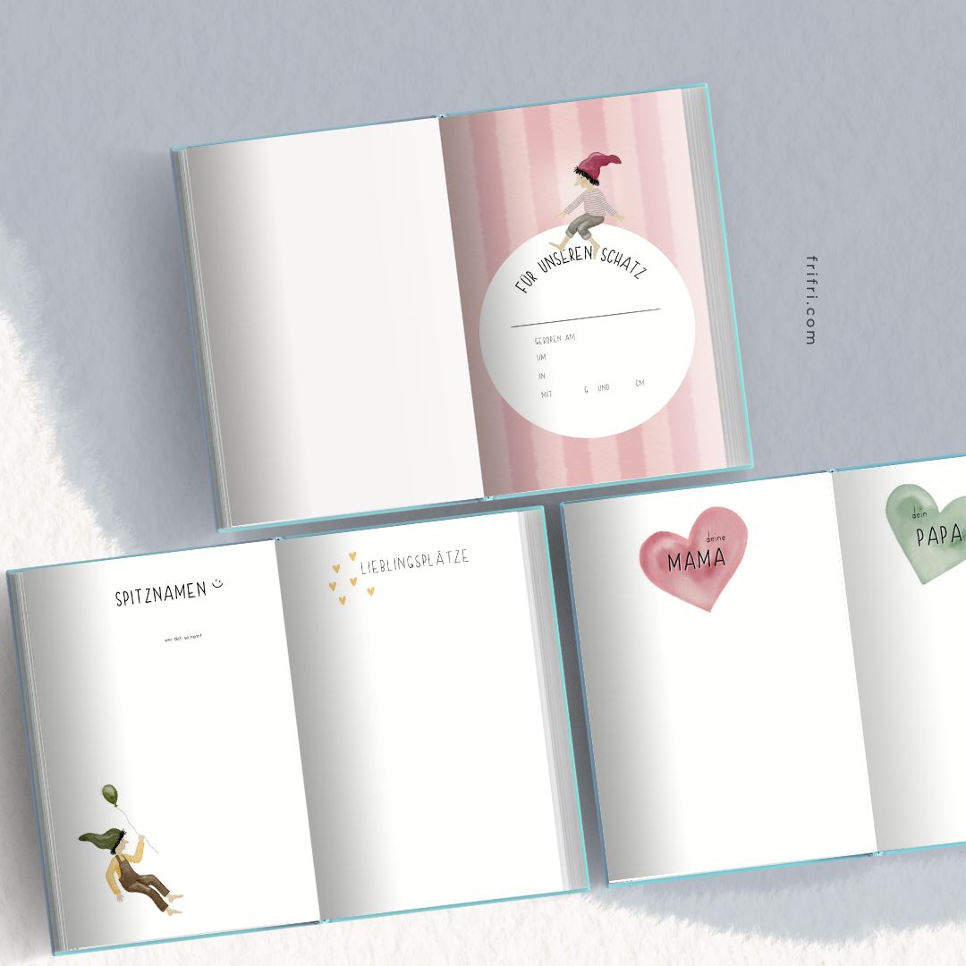 Babyjournal "Zwerge"