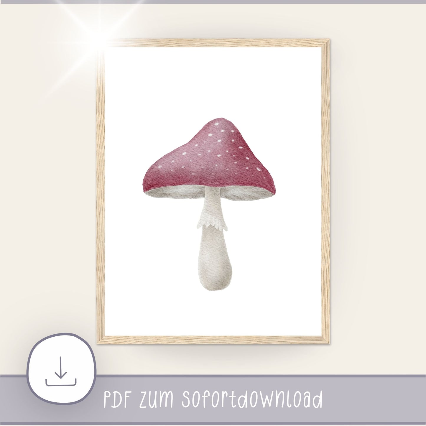 Poster "Fliegenpilz"