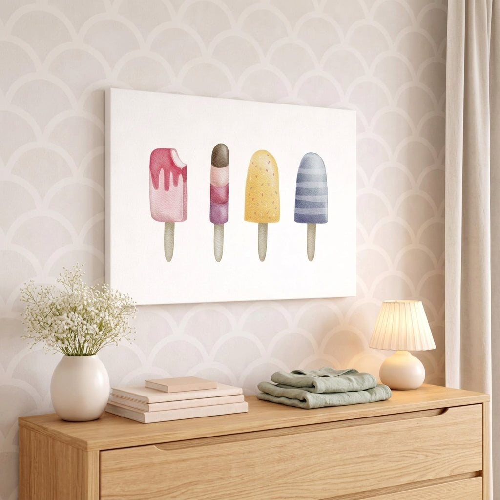 Leinwand "Eis am Stiel"