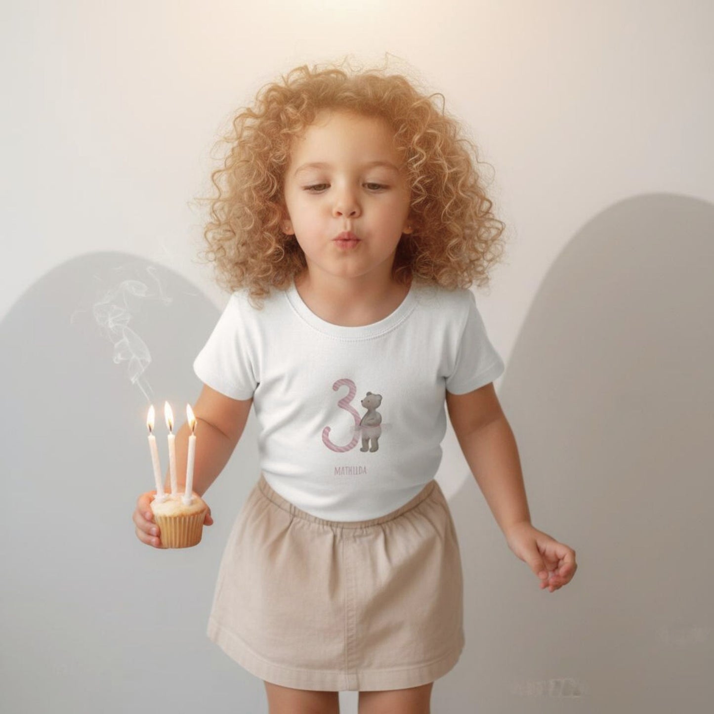 Kinder Geburtstags-T-Shirt "Geburtstags-Bär 3"