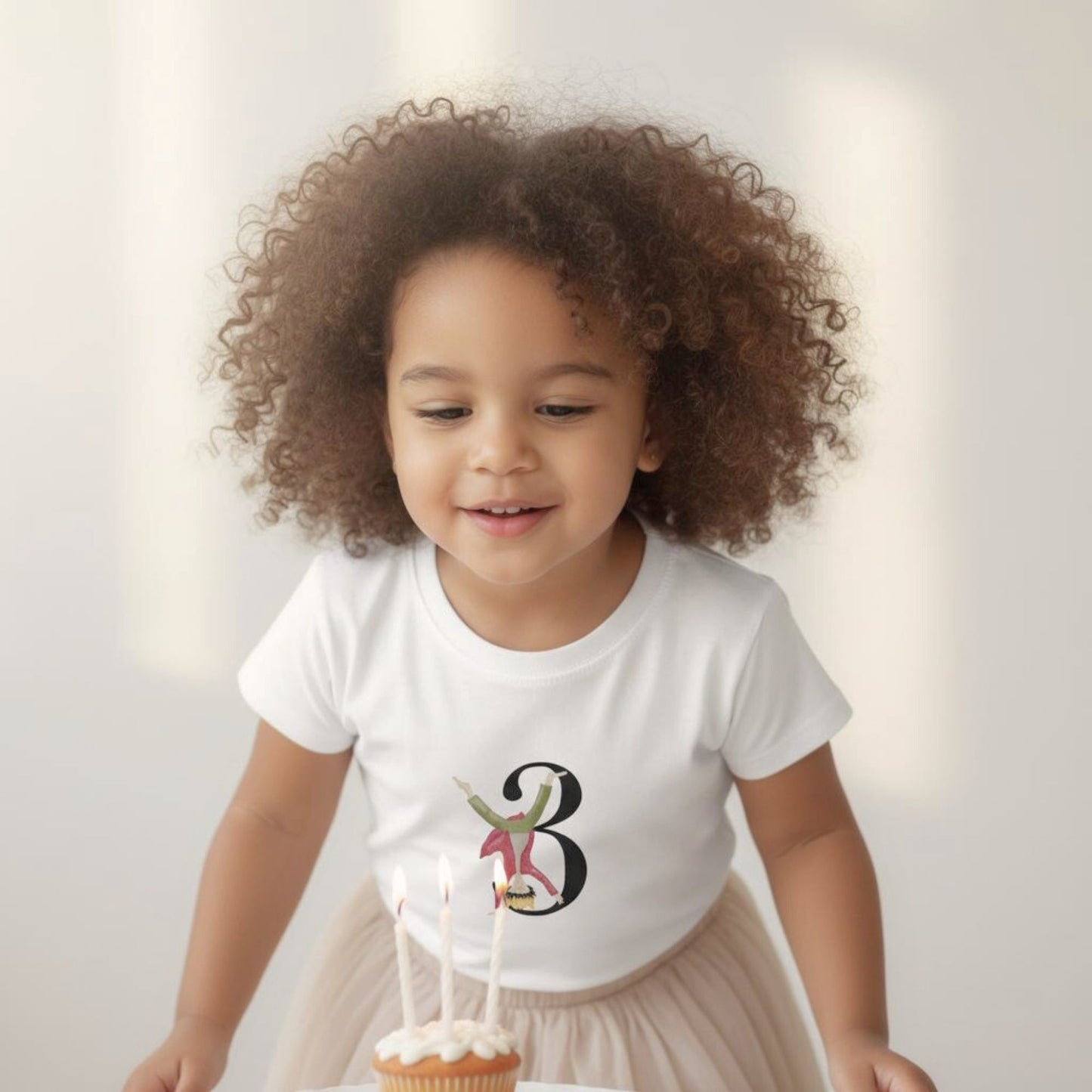 Kinder Geburtstags-T-Shirt "Geburtstags-König 3" personalisierbar