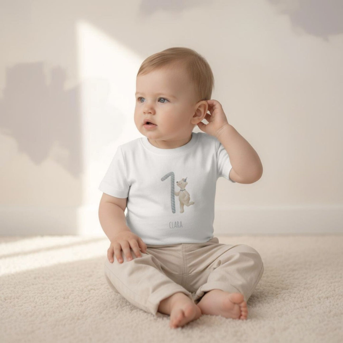 Kinder Geburtstags-T-Shirt "Geburtstags-Bär 1"