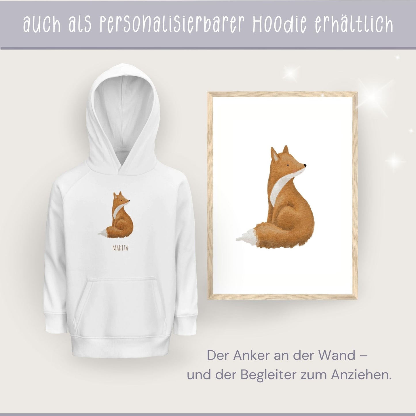 Poster "der kluge Fuchs" - Leise Stärken