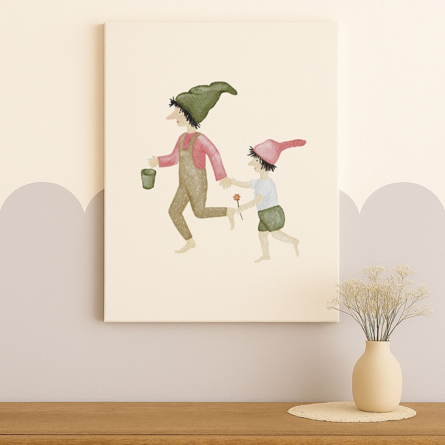 Leinwand "Geschwisterliebe"